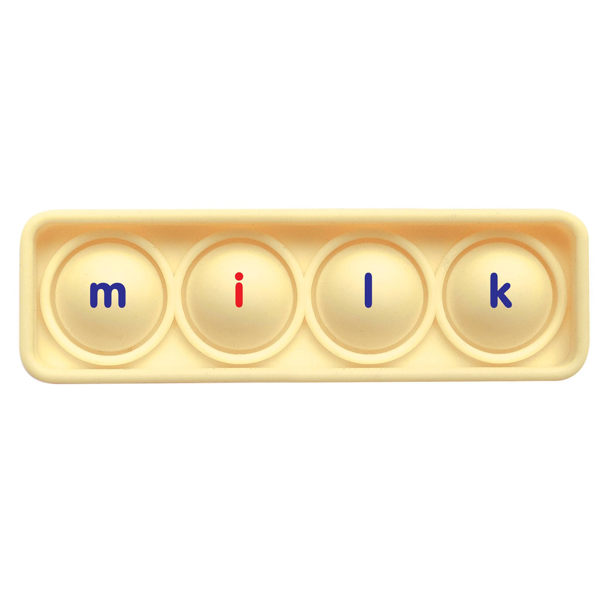 Junior Learning® Pop and Learn!™ Bubble Boards CCVC Language Arts & Sensory Learning